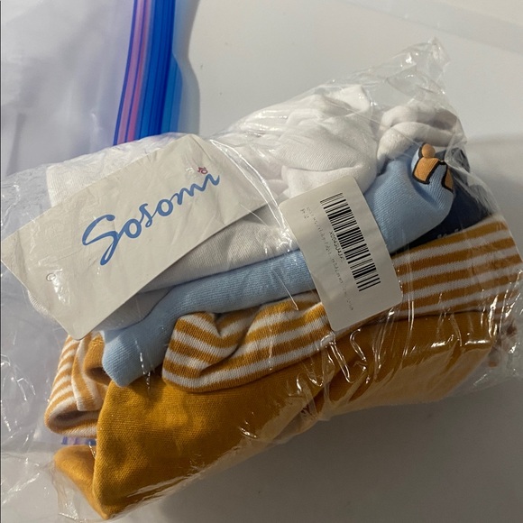 Sosomi Assorted Colorful  Baby Bodysuits 18 Months all 5 - Picture 6 of 6
